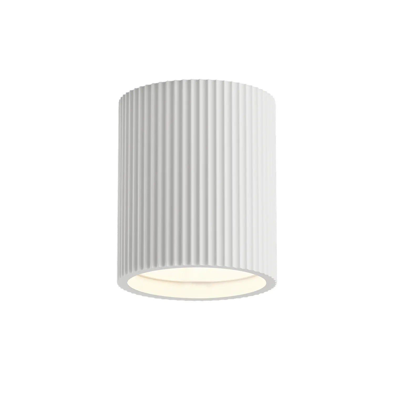 Artdelight plafondlamp Toulouse - 1 lichts - 11 x 13  cm - wit