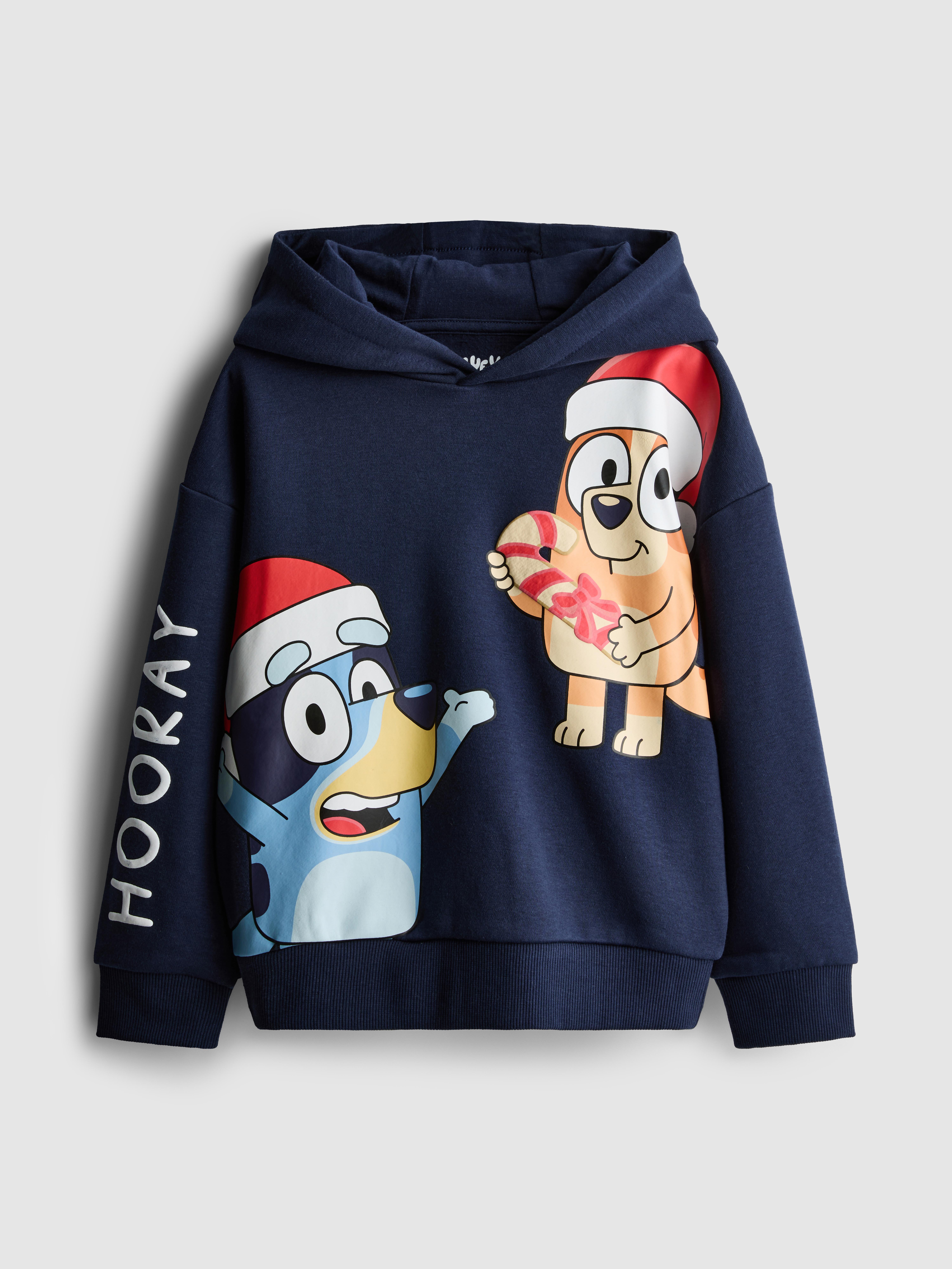 1.5-7yrs | Bluey Christmas Hoodie
