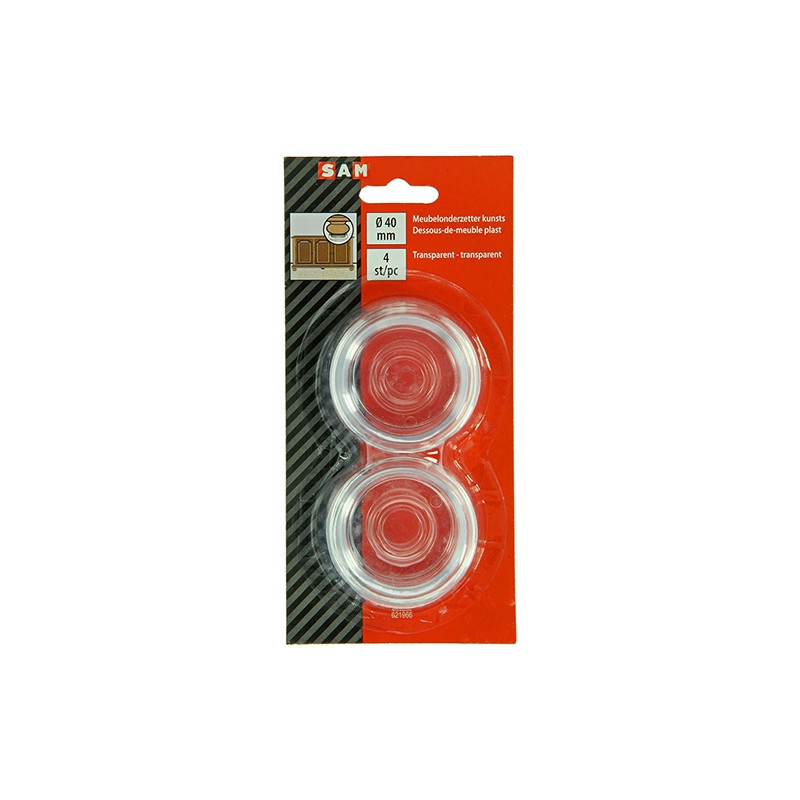 Embout enveloppant transparent 4 pièces