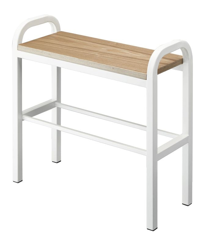 Yamazaki Schoenenrek met Houten Plank - Tower - Wit