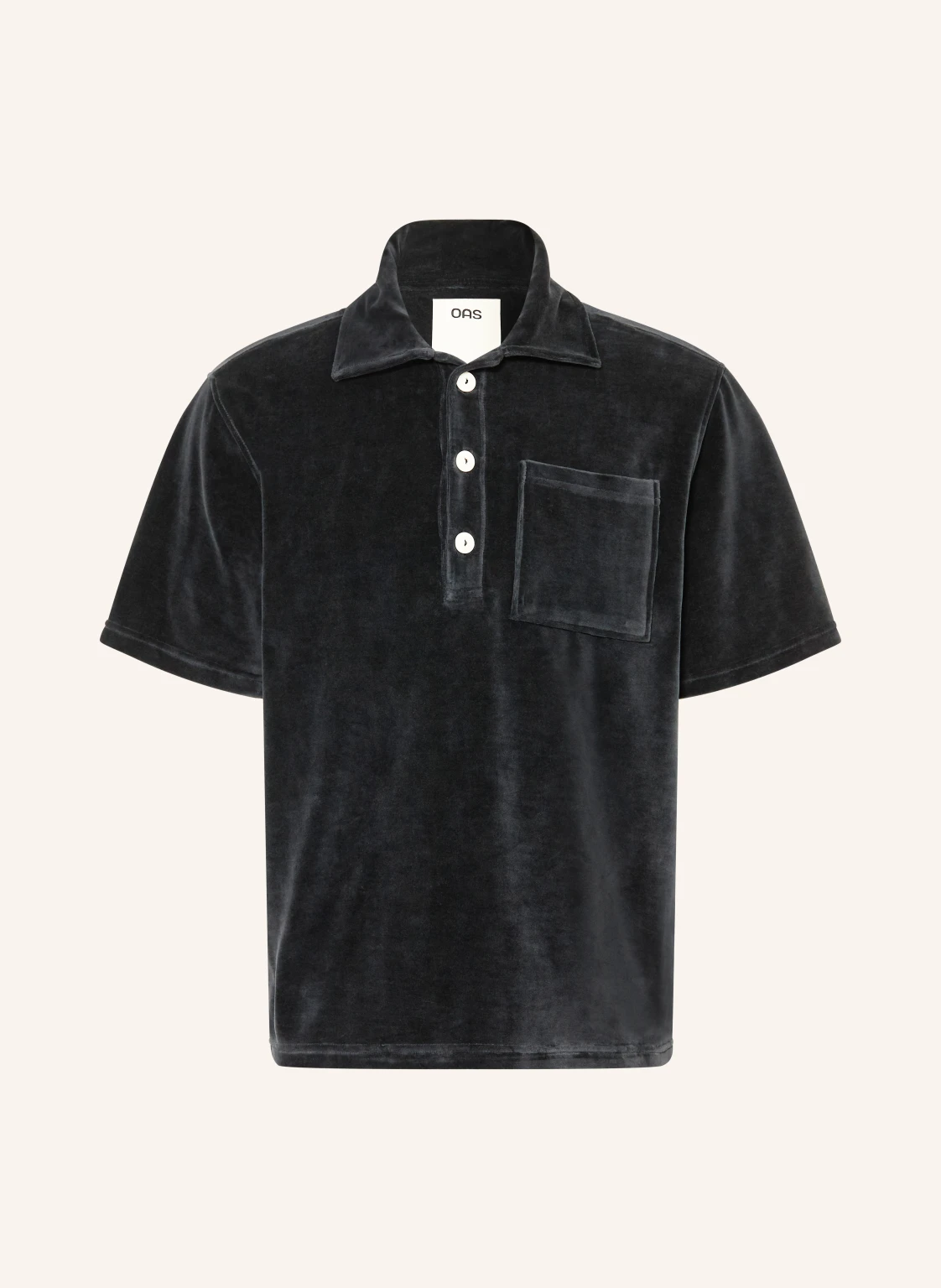 OAS Samt-Poloshirt