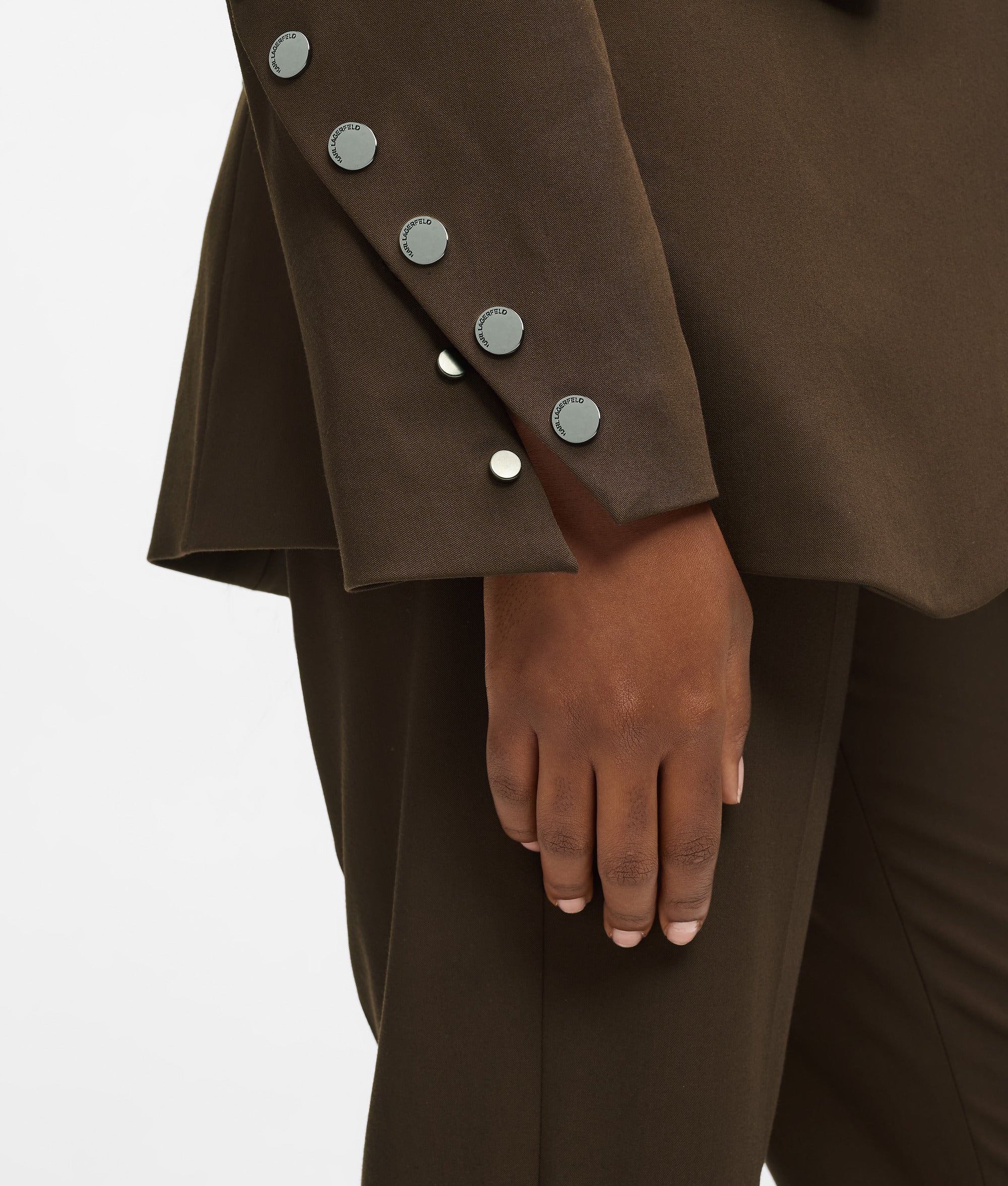 Blazer à boutons-pression