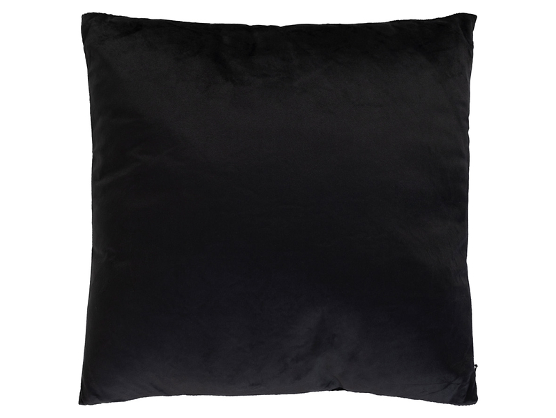 Poduszka dekoracyjna Glam 45x45 cm czarna