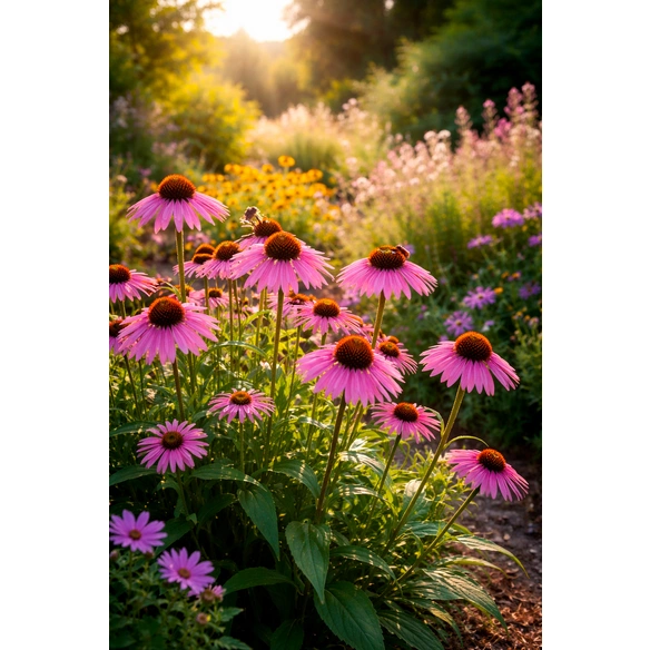 Sonnenhut »Echinacea purpurea«, bunt, winterhart