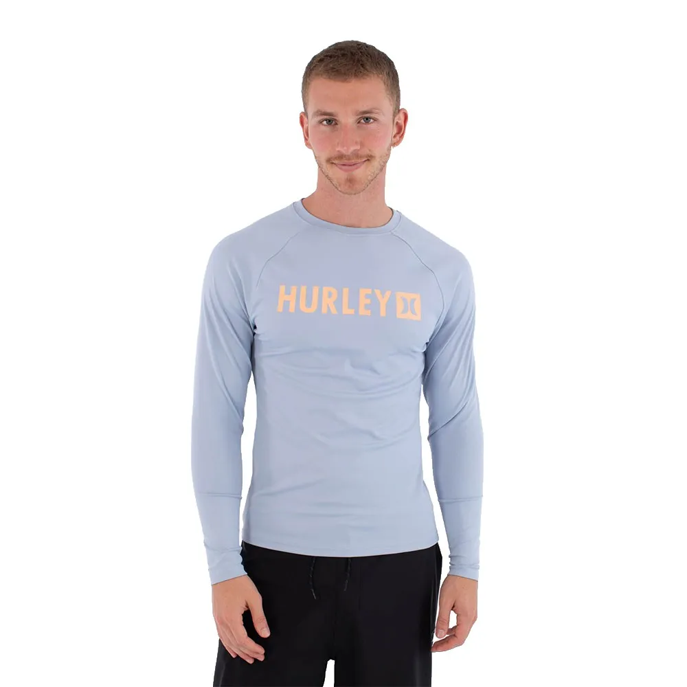 Hurley Slim Fit Box long sleeve rash guard