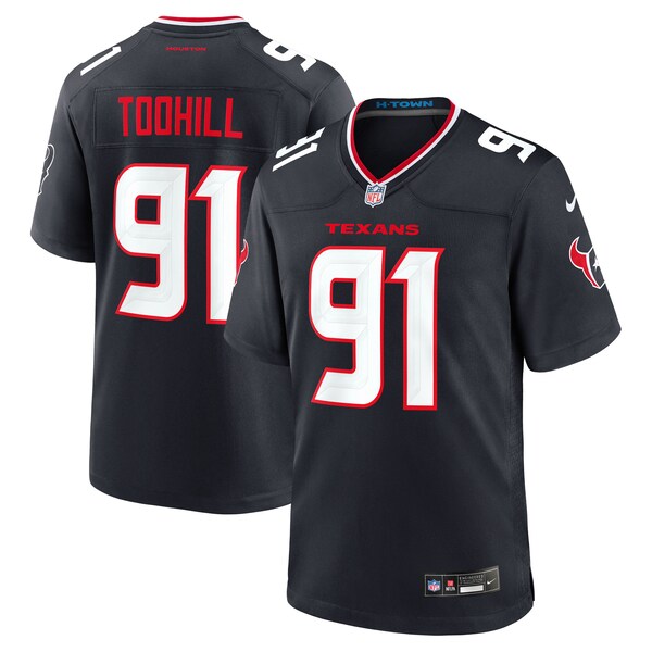 Casey Toohill Houston Texans Nike Team Game Jersey -  Navy