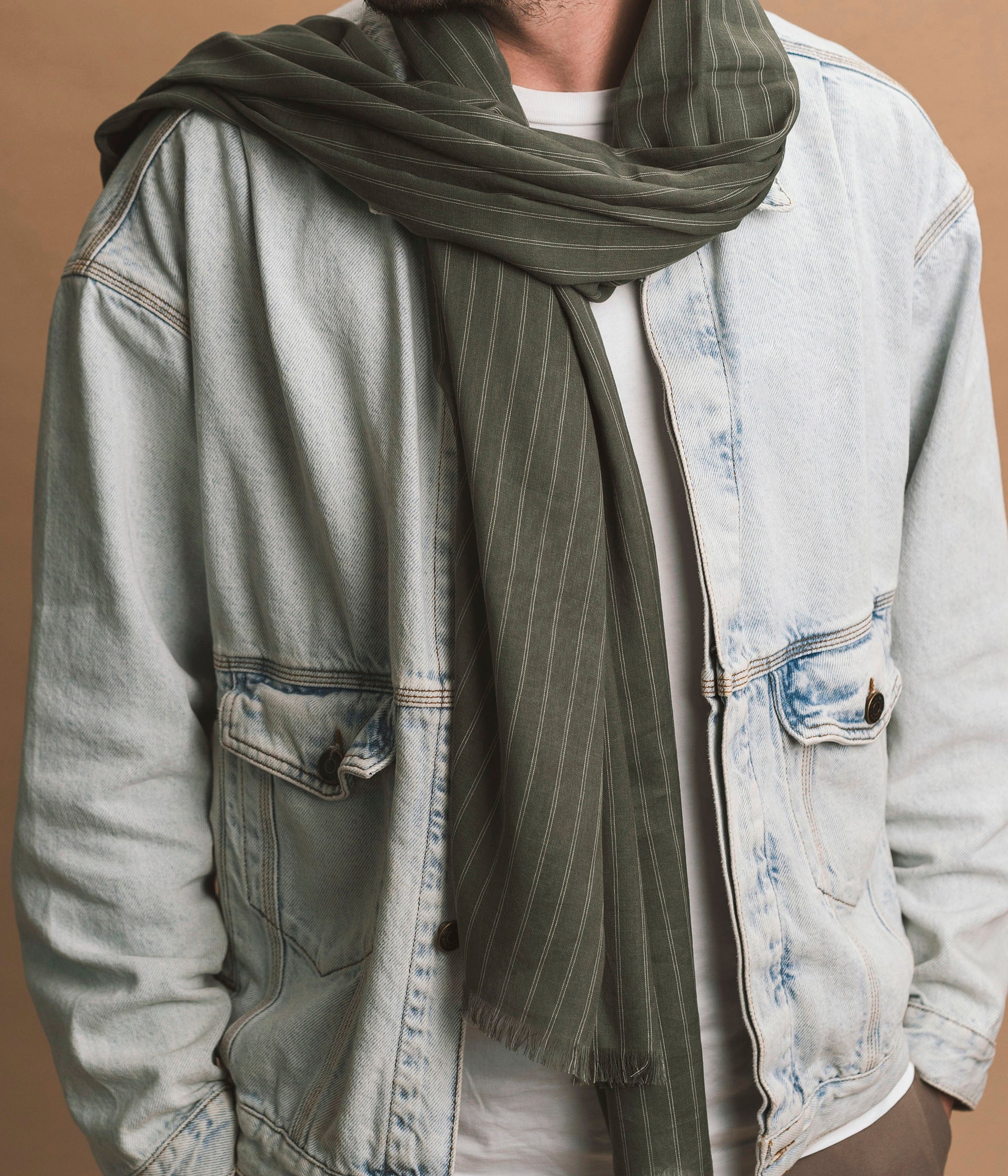 Foulard Derby vert