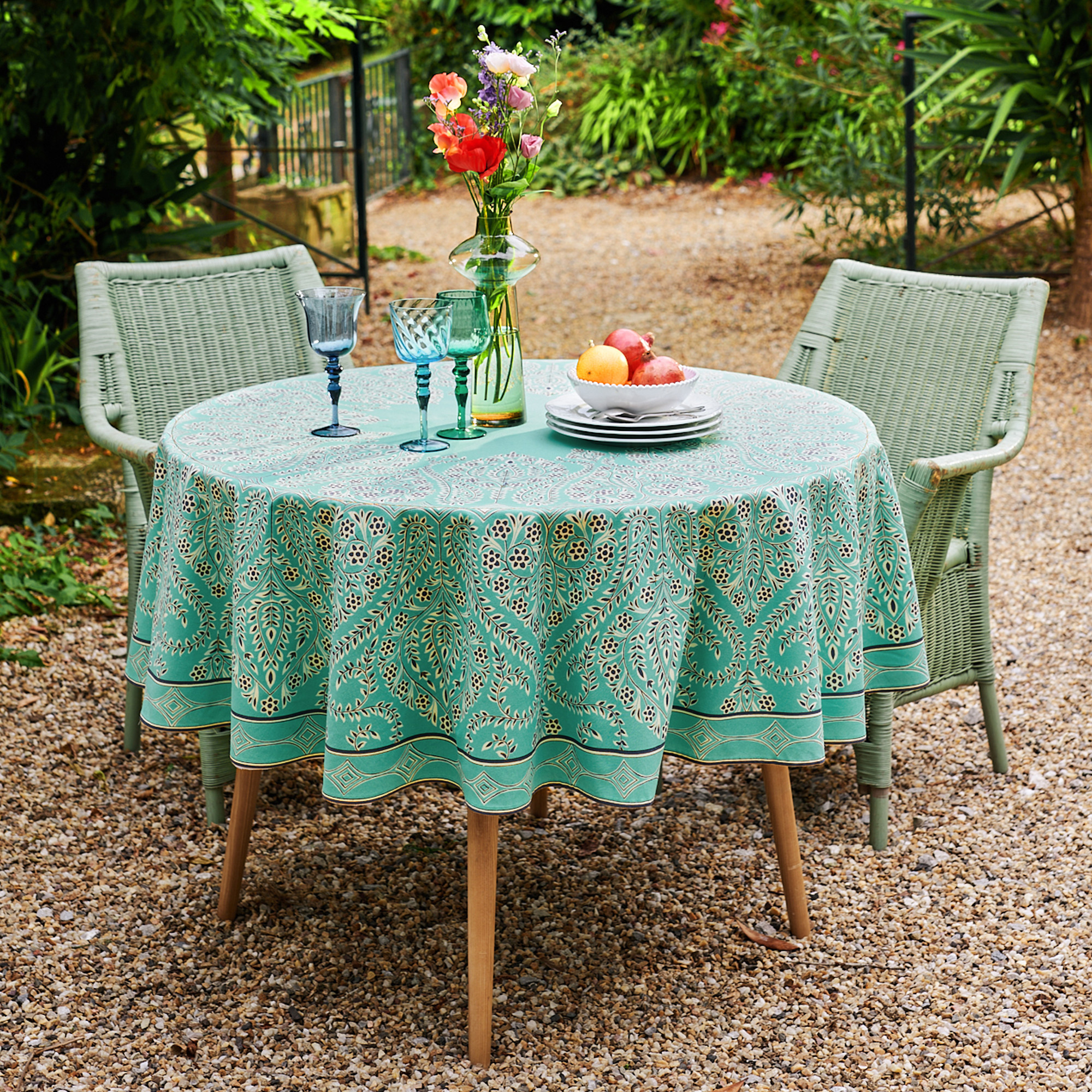 NappeDîner exotique