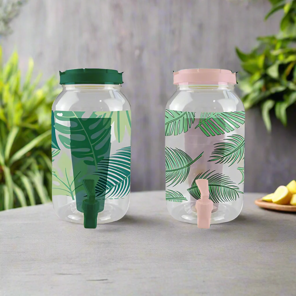 LEAF DRINKS DISPENSER WITH TUMBLERS 3.6