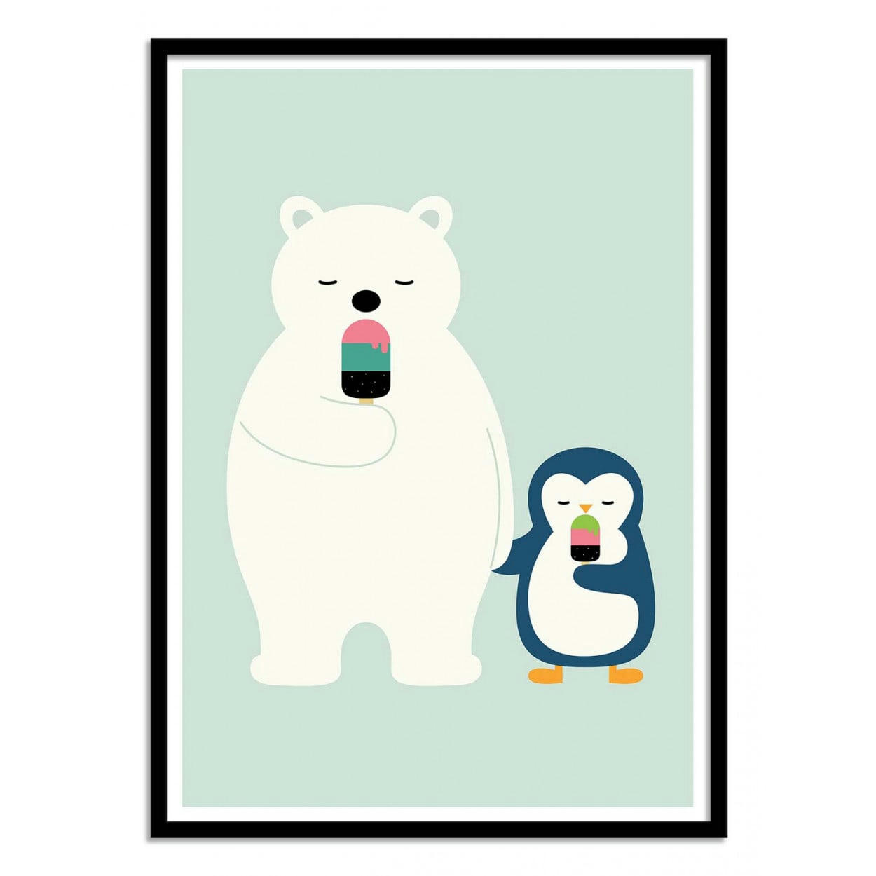 ANDY WESTFACE - STAY COOL -  Affiche d'art enfant 30 x 40 cm