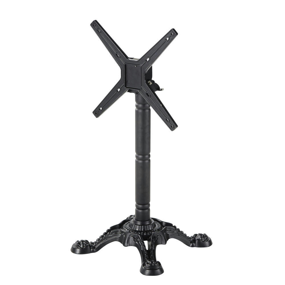 Element Business - Pied de table rabattable en fonte noire H73