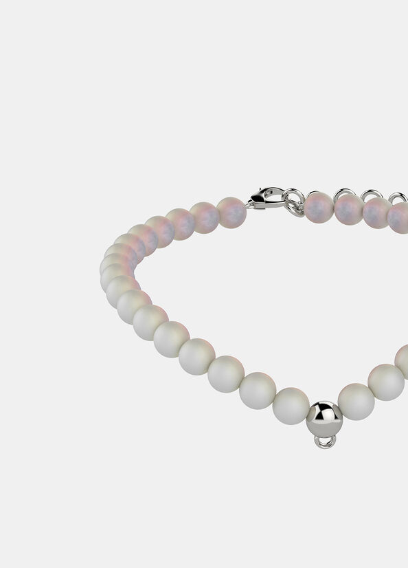 Collana per cane medio con perle