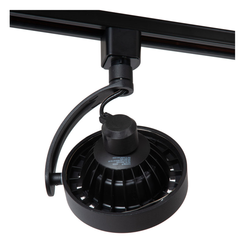 Spot LED Track Dorian noir dimmable GU10 50 W LUCIDE