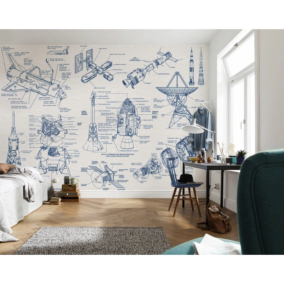 Vliestapete »Into Adventure«, Breite 400 cm, matt