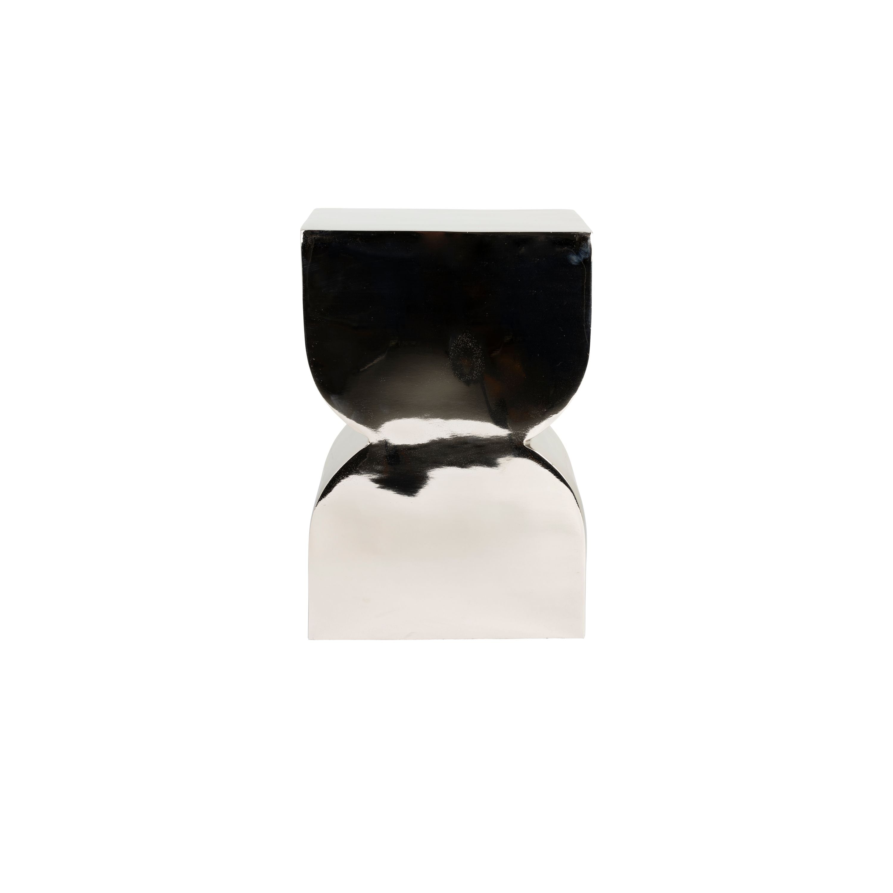 Zuiver Cones Krukje/ Bijzettafeltje Shiny Zilver