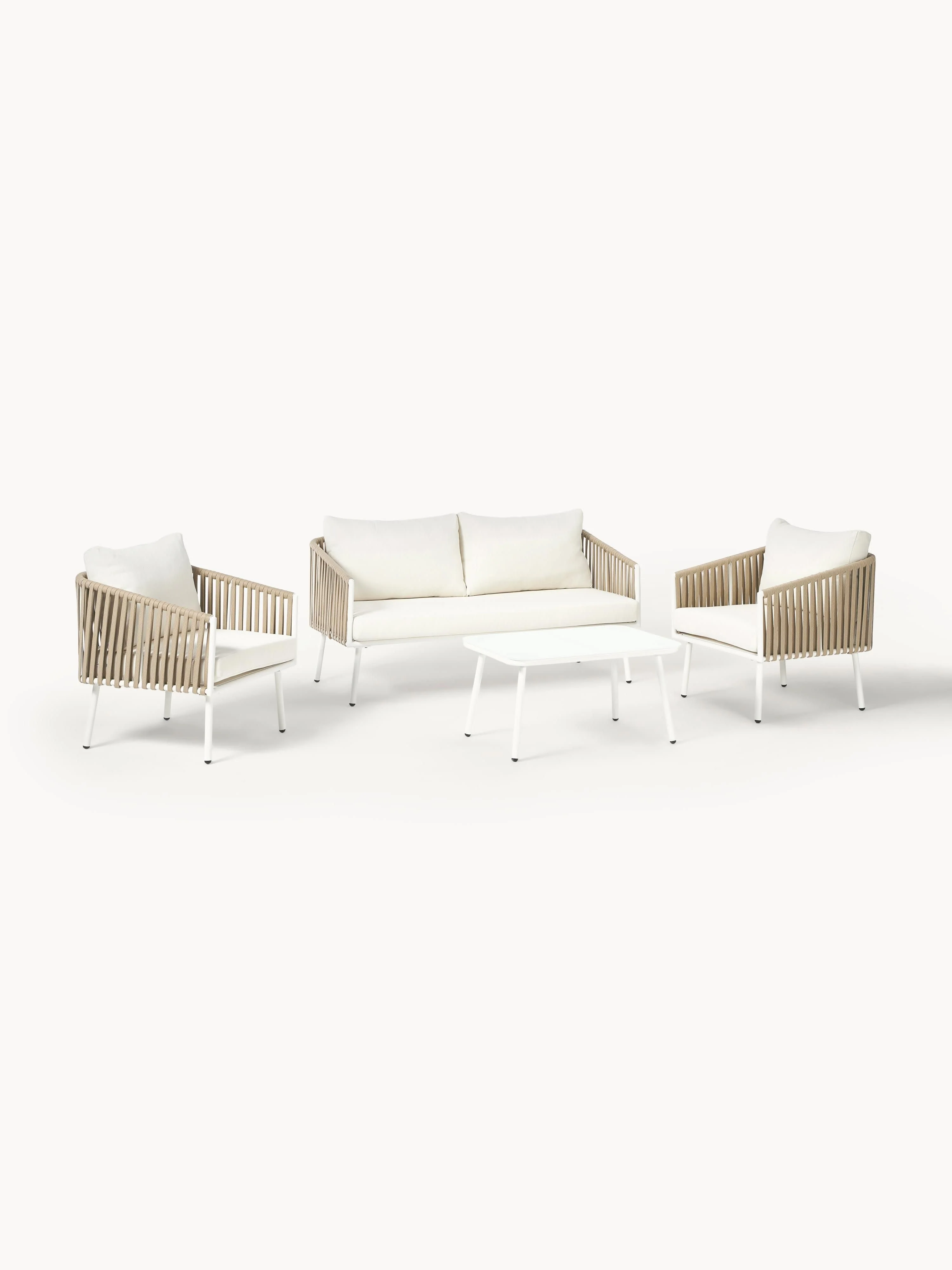 Garten-Lounge-Set Malo, 4er-Set