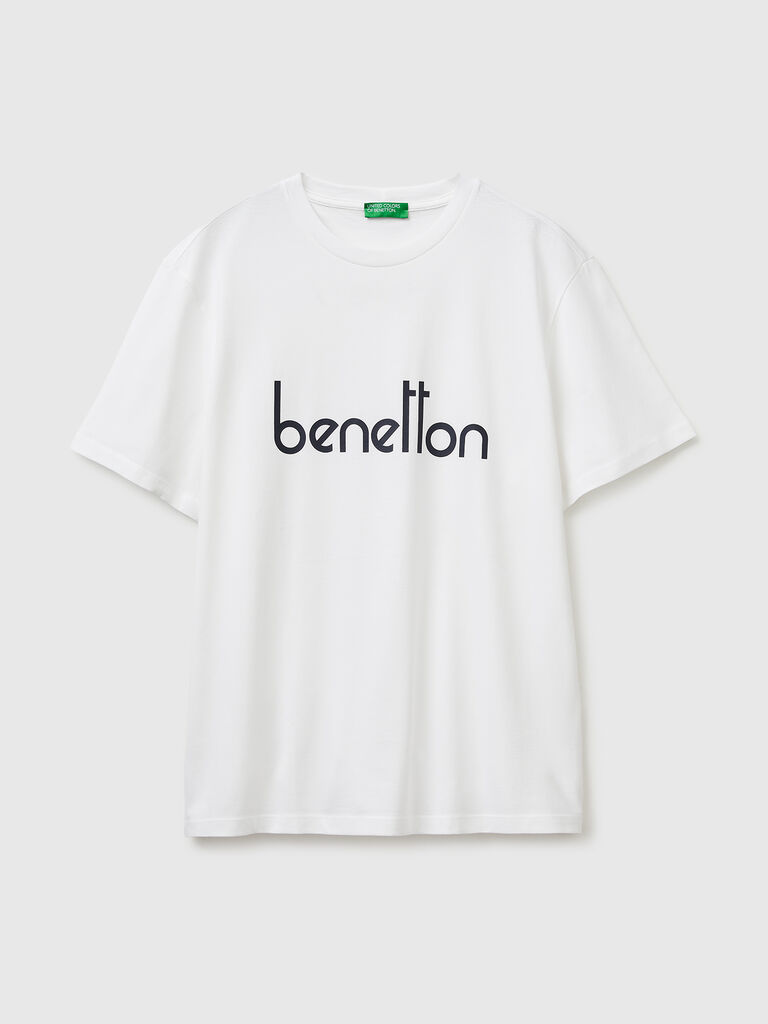 Cotton t-shirt with logo