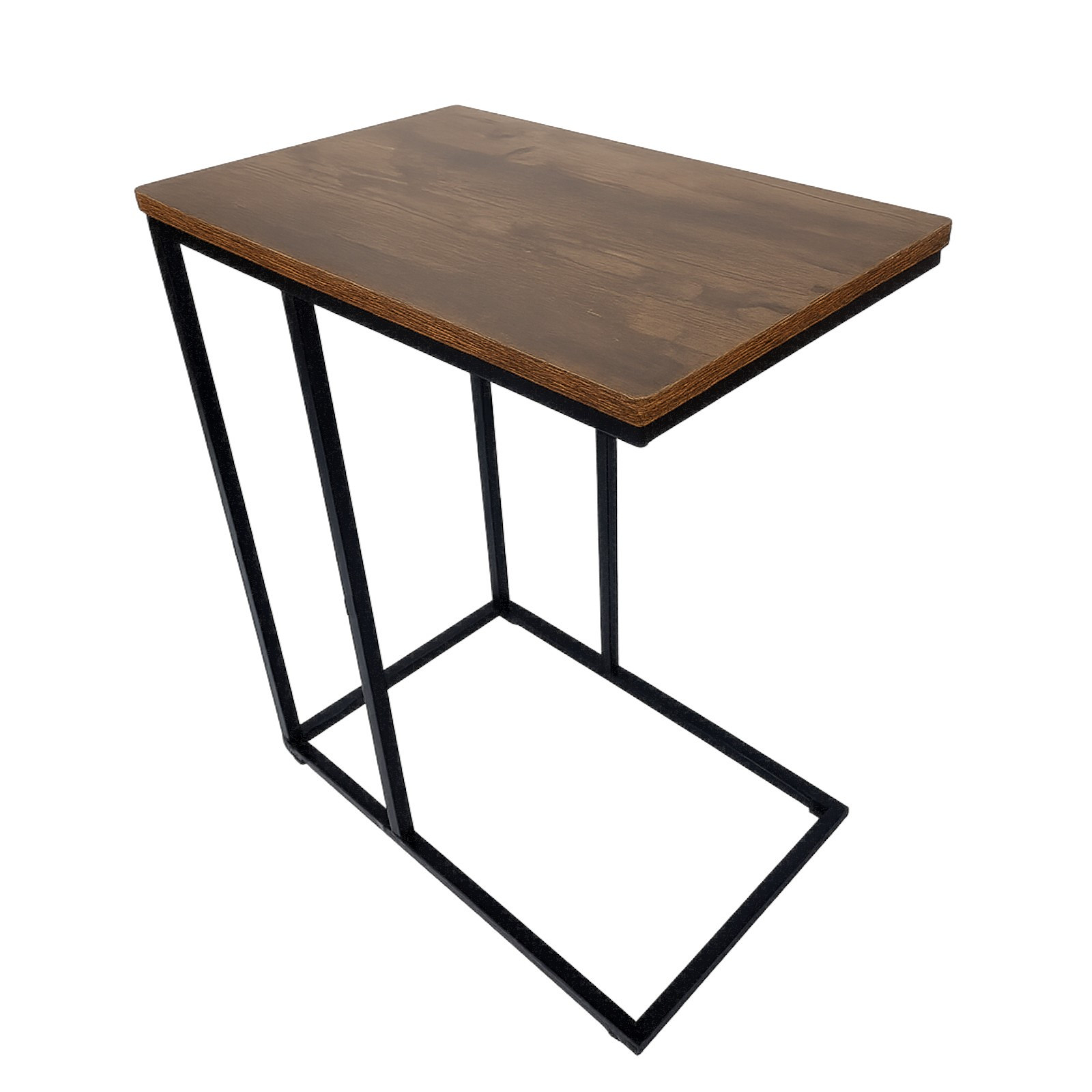 Stolik ciemny brąz nocny loft do sypialni,salonu BEGRYF 50x35x60