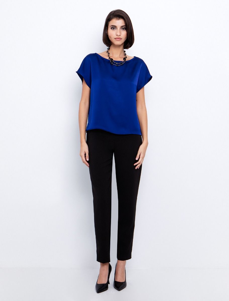 Χmas: Σατινέ μπλούζα