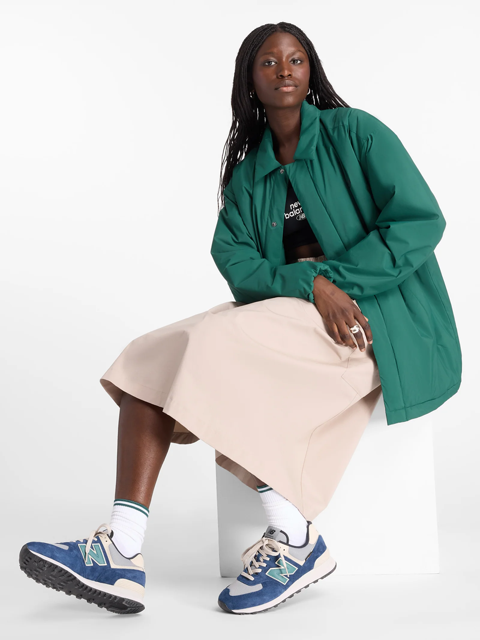 Midi Cargo Skirt