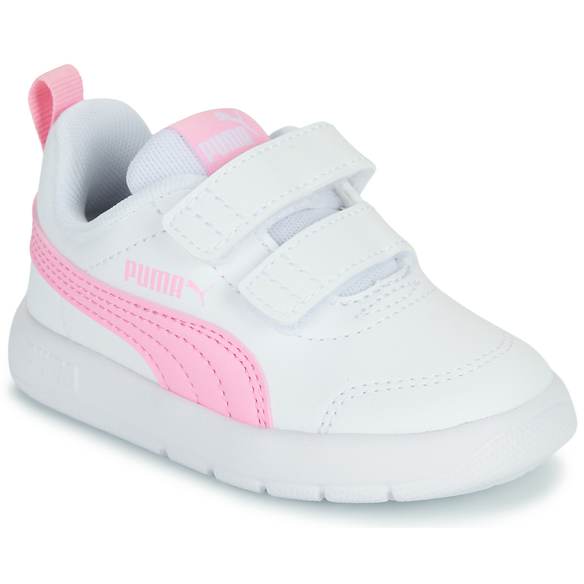 Puma - Courtflex V3 V Inf - White / Pink