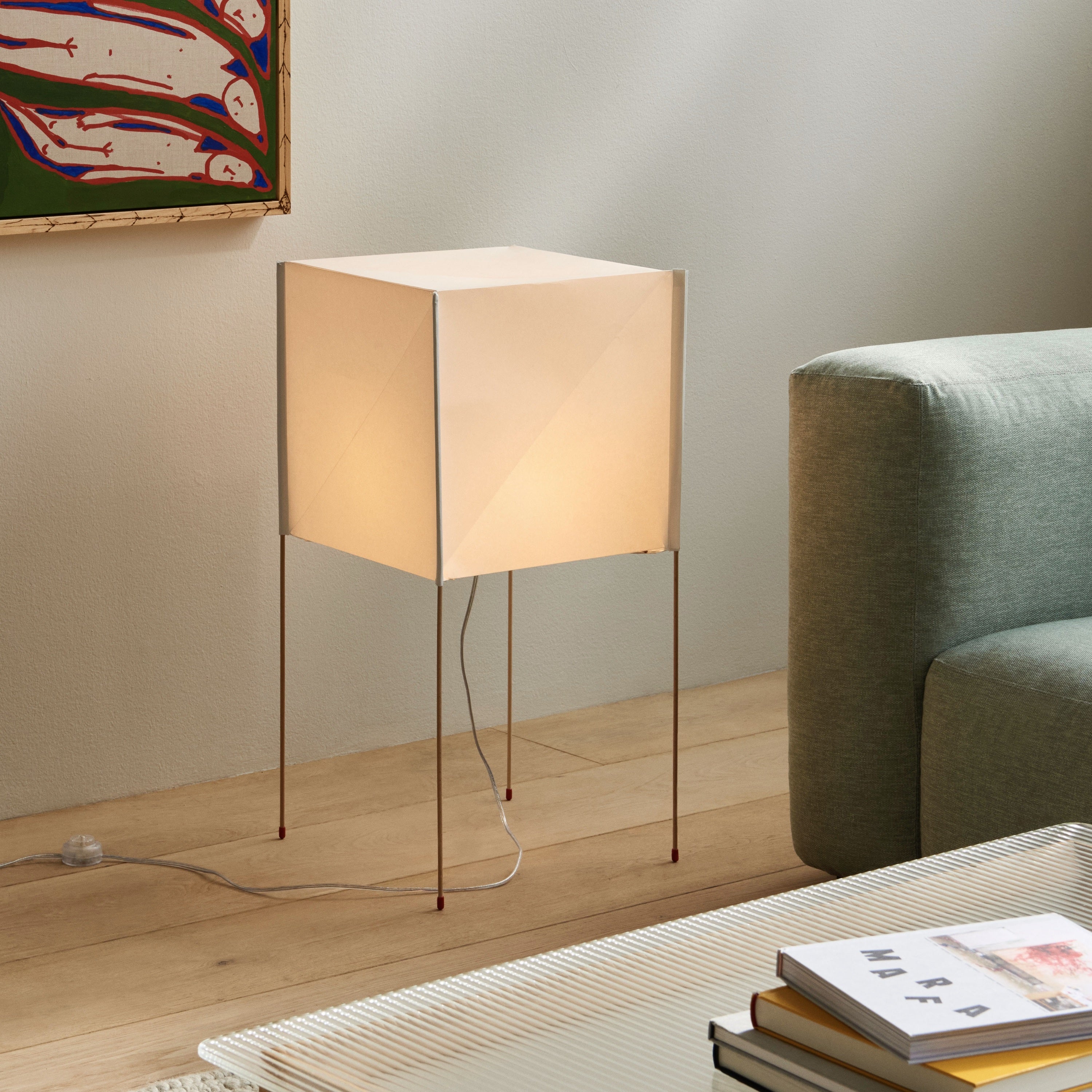 HAY Paper Cube Vloerlamp