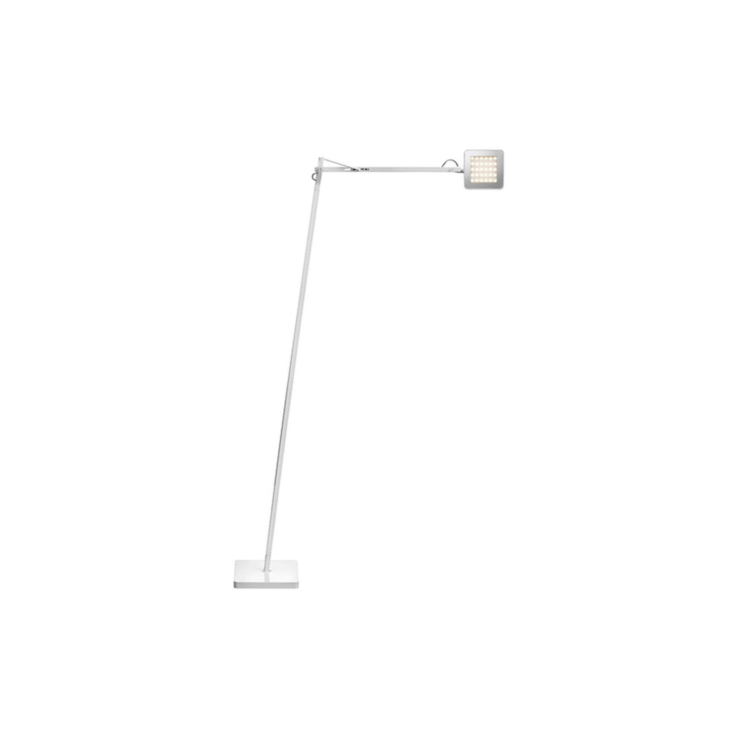 Kelvin LED F gulvlampe, hvid