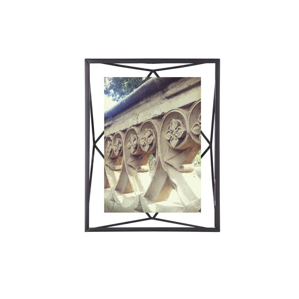 PRISMA - Cadre photo prisma l métal noir