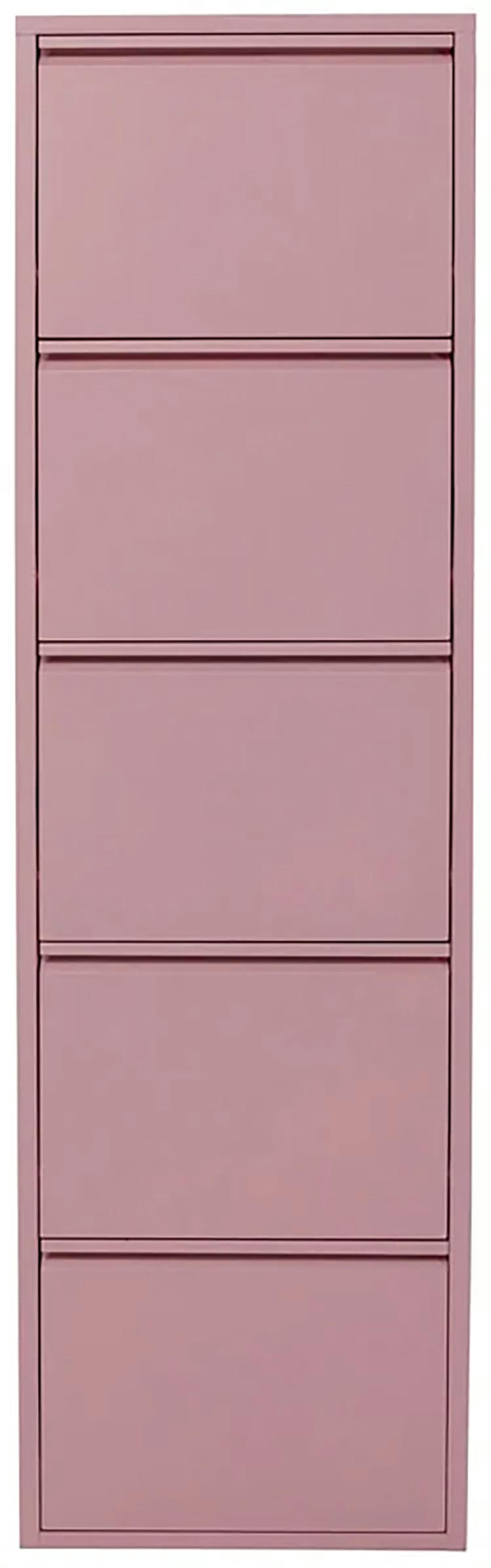 CARUSO - Casier à chaussures Caruso rose 5 tiroirs Kare Design
