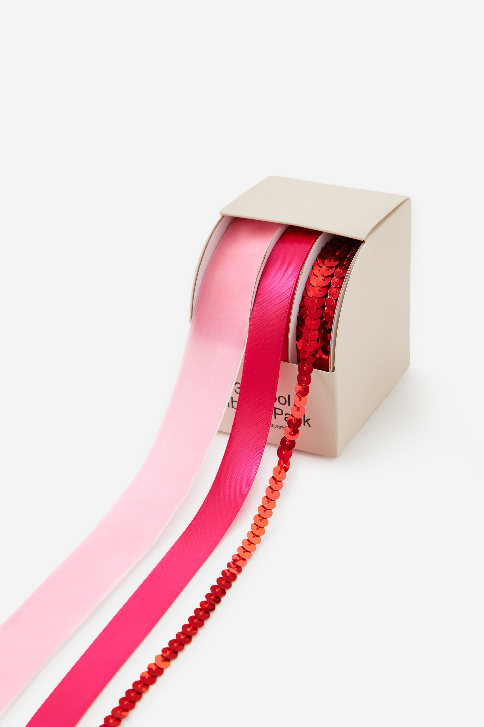 3Pc Ribbon Spool Pk 4M