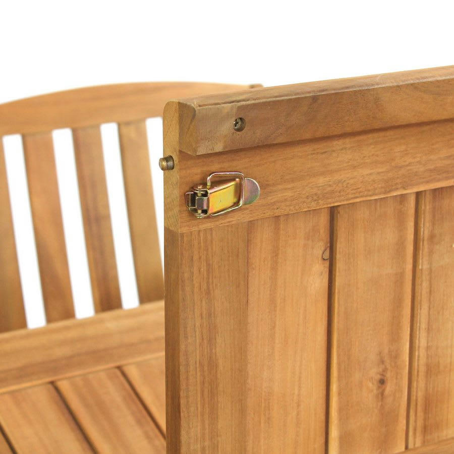 SALENTO - Table à manger extensible 230/320 en acacia huilé marron