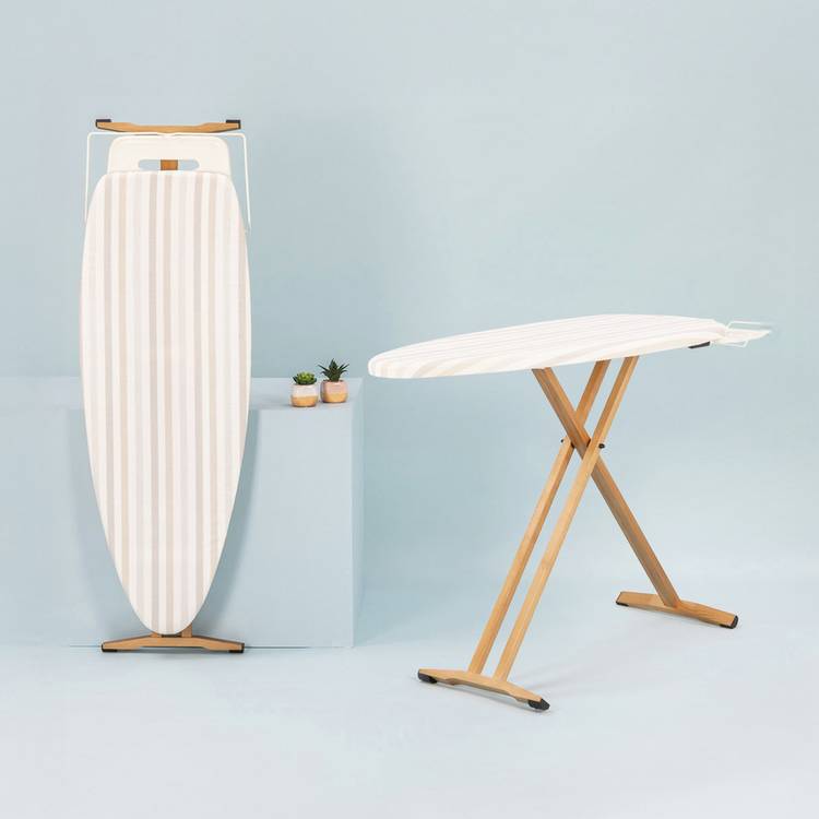 Minky Heritage 130x47cm Ironing Board - Premium Wood