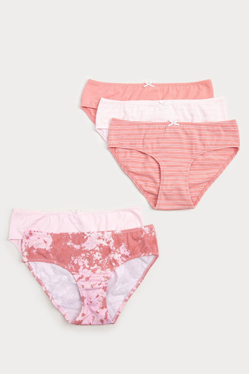 Hello Franki Red And Pink Undies Pack for girls