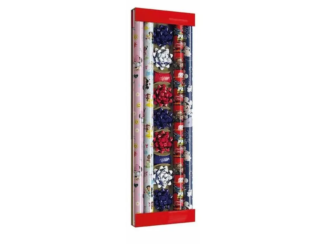 Geschenkpapier 4er-Set Kids