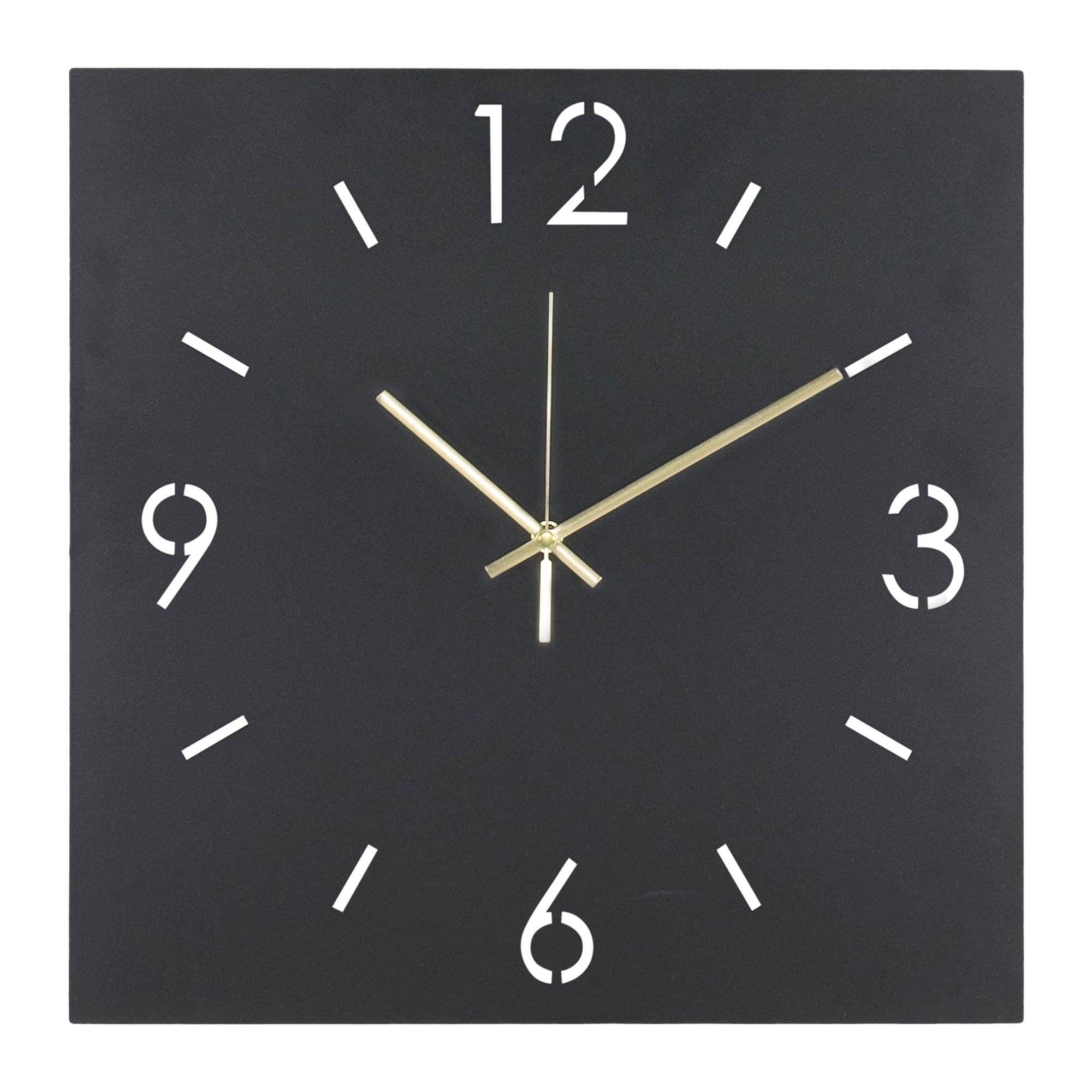Spinder Design Time Wandklok H 40 x B 40 cm - Zwart