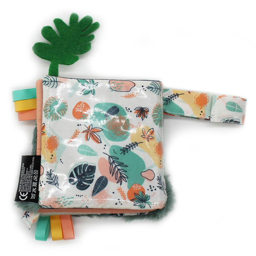 - Livre d'éveil en tissu Chillos le paresseux