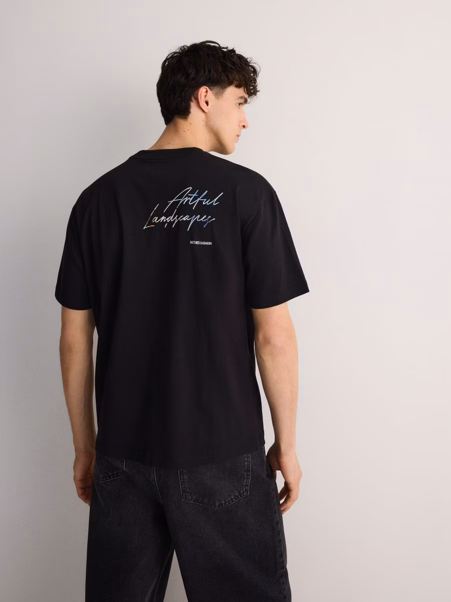 Boxy T-Shirt With Print