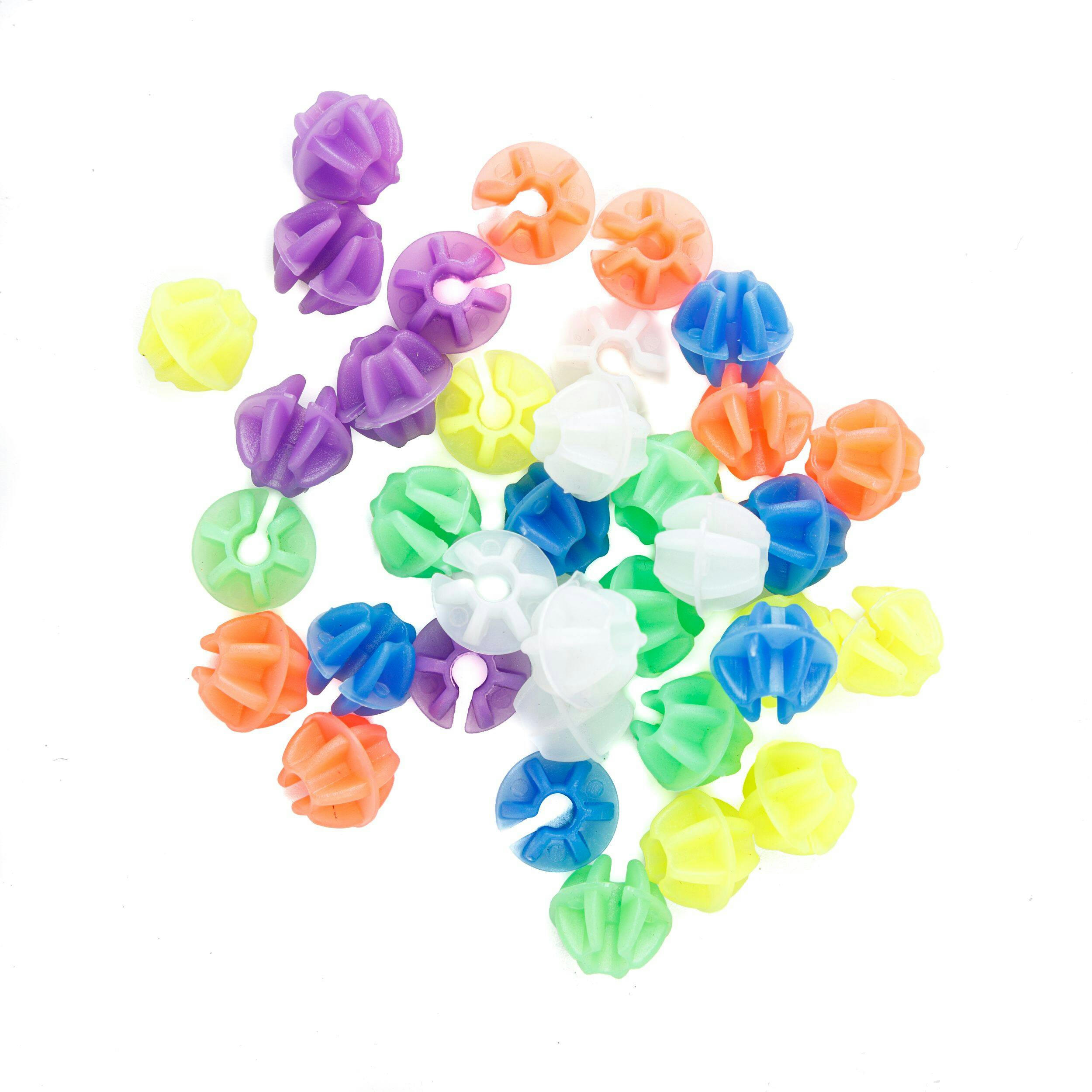 Supercycle Kids' Bike Spoke Beads, Blue