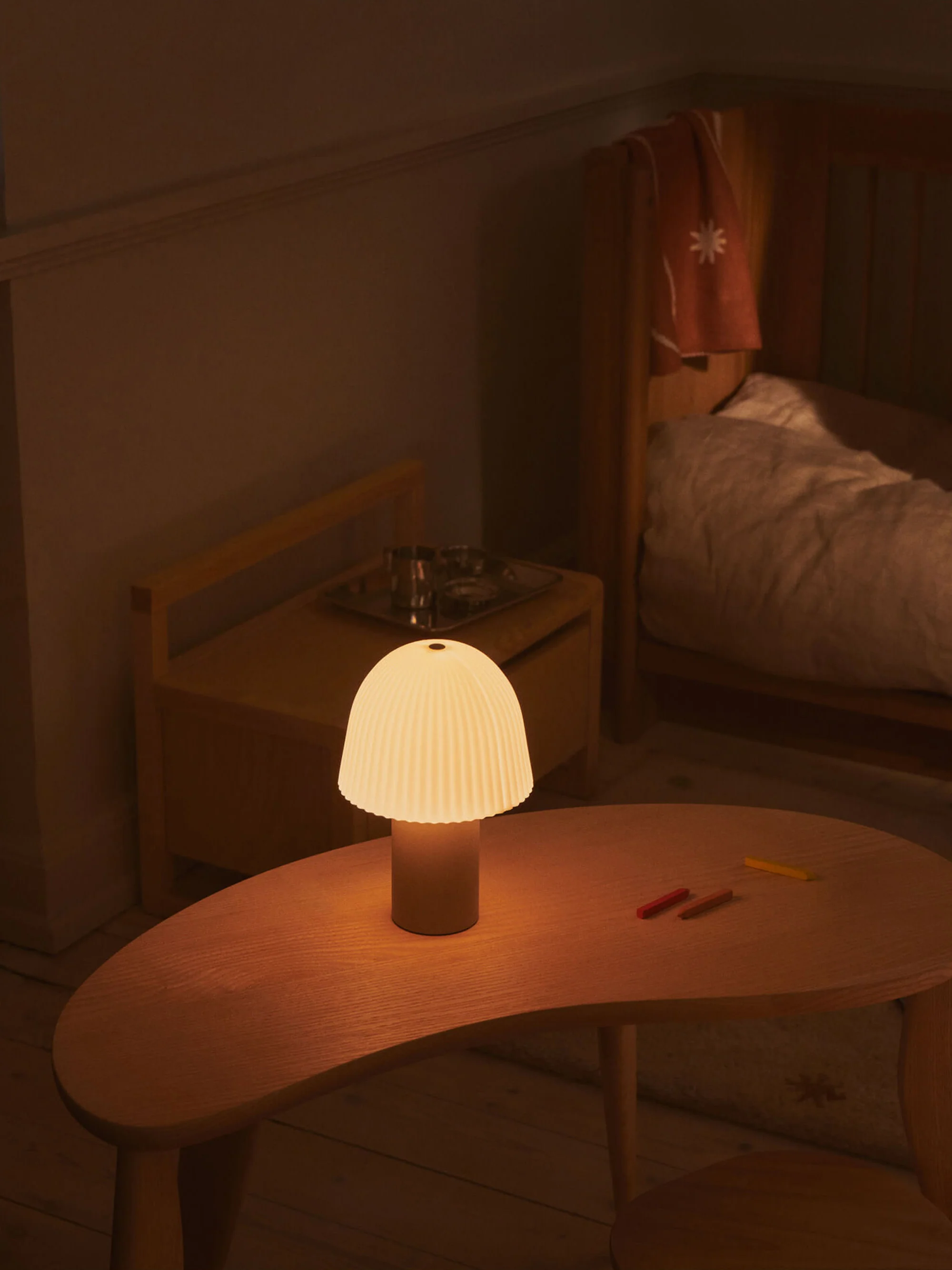 Kinder-Holzbank Little Architect mit Stauraum
