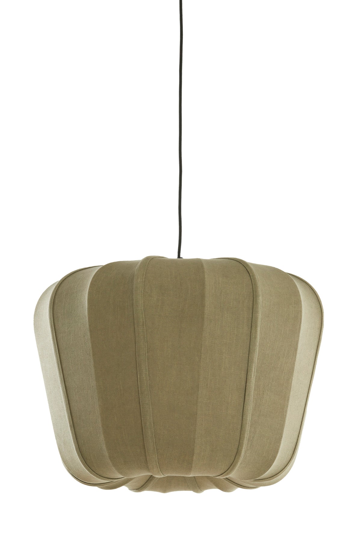 Light & Living hanglamp ZUBEDO - groen - Ø60x45cm