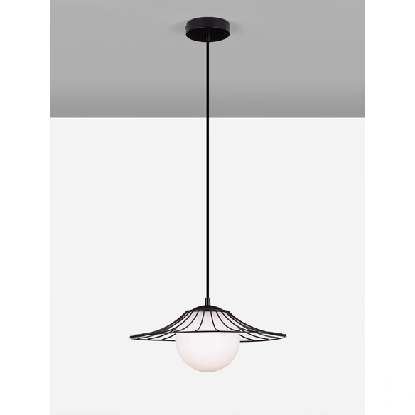 Pendelleuchte »Fly «, LED, 1-flammig, schwarz/weiß