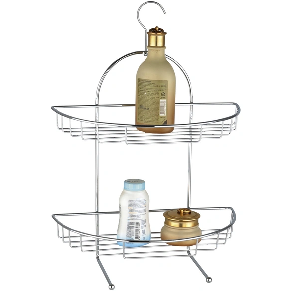Duschcaddy, Eisen, glatt, chromfarben