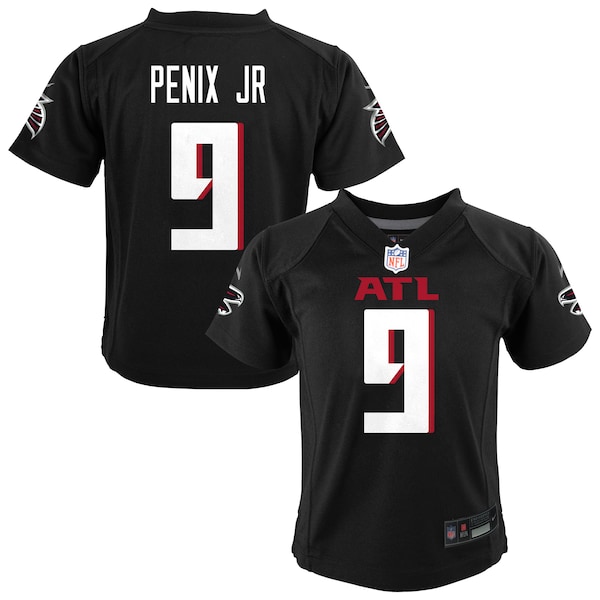 Michael Penix Jr. Atlanta Falcons Nike Preschool Team Game Jersey - Black