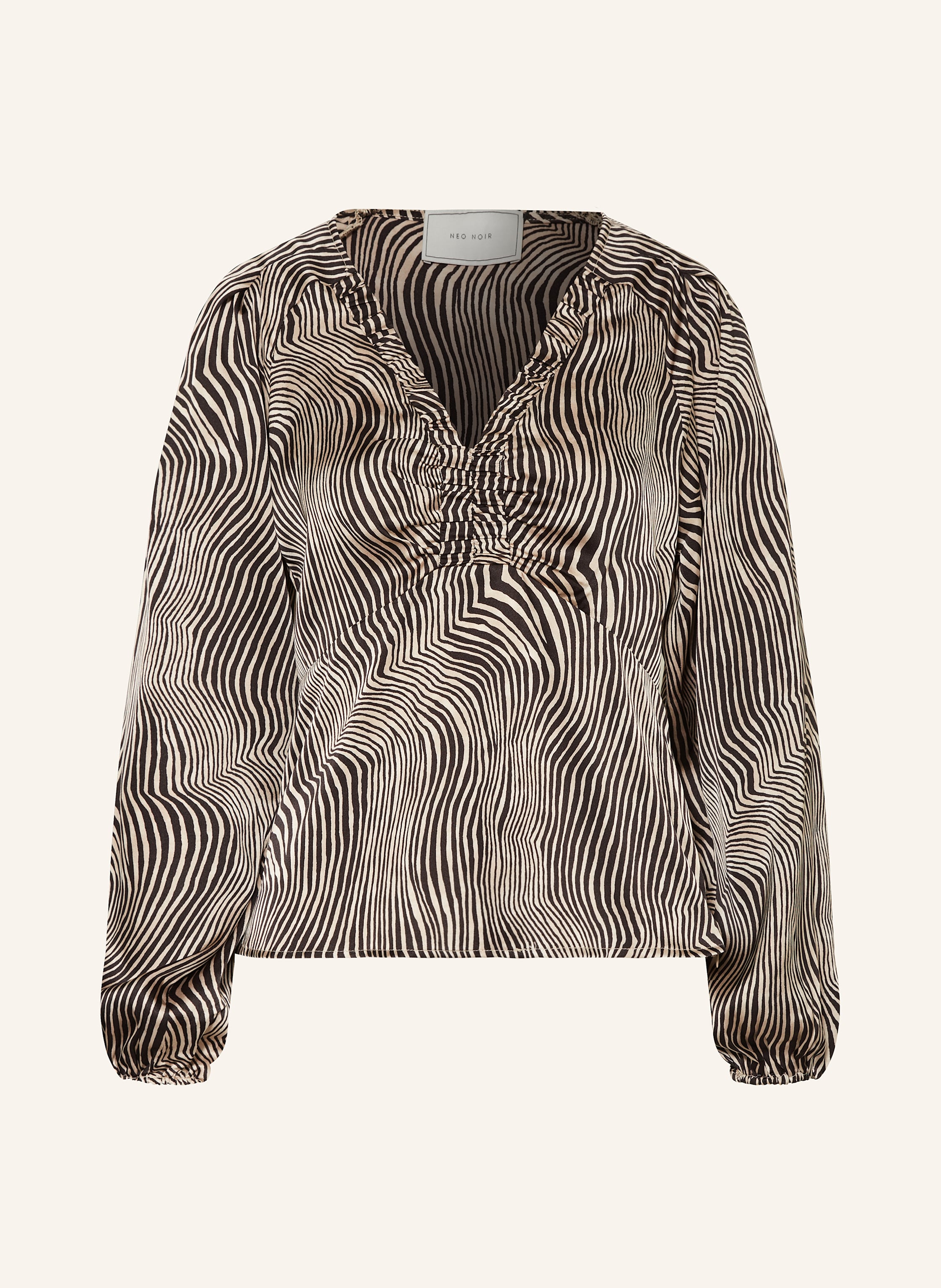 NEO NOIR Blusenshirt ISTANA aus Satin