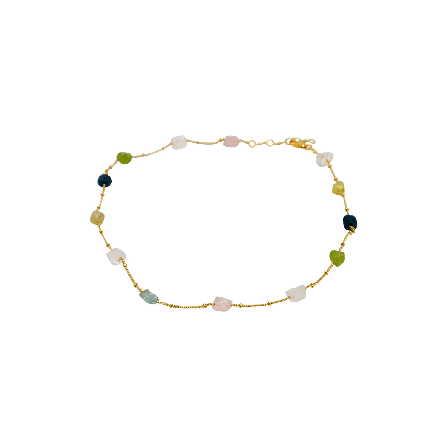 Prism Necklace, gold