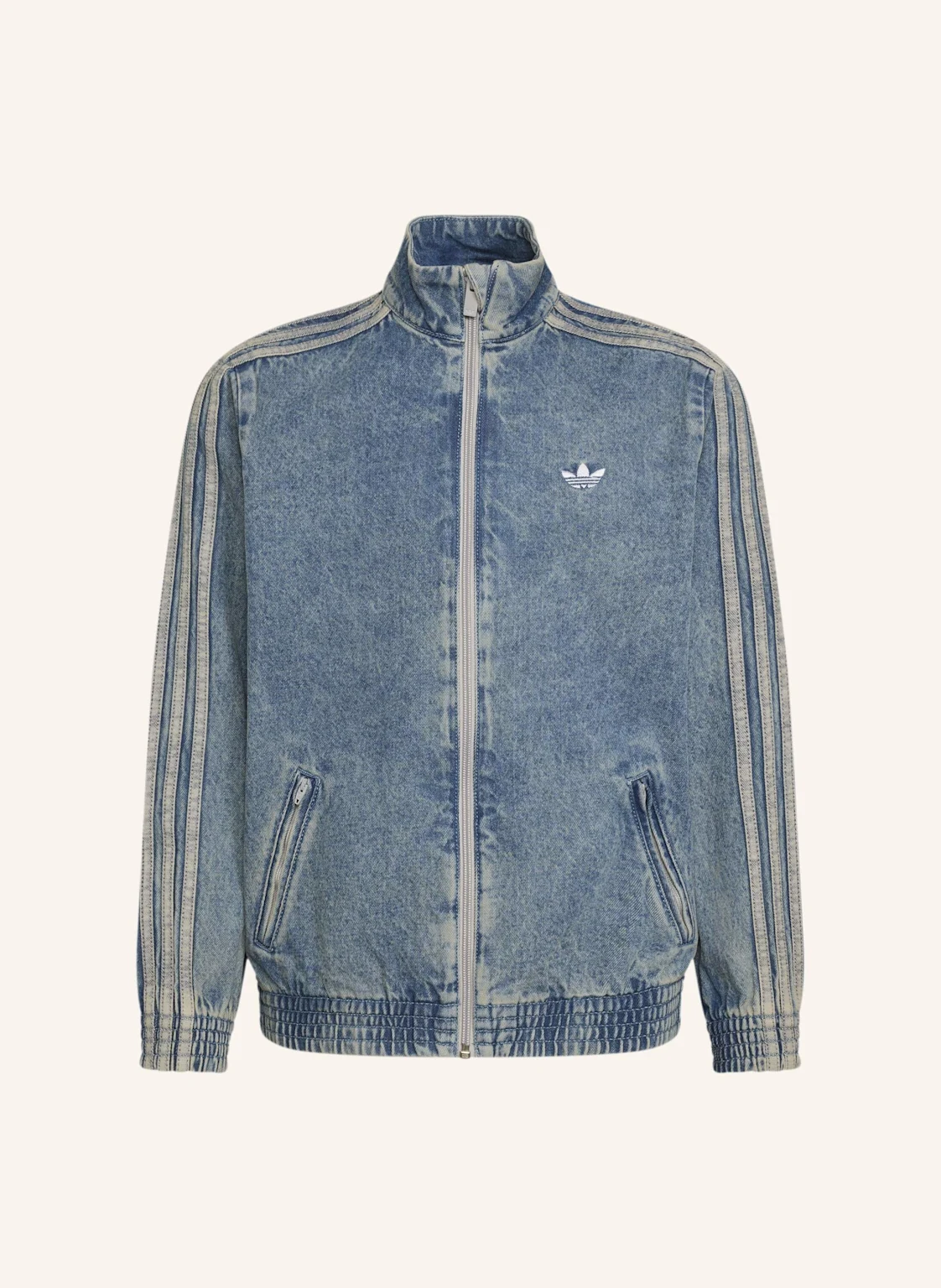 adidas Originals FIREBIRD ORIGINALS JACKE, DENIM, LOCKER GESCHNITTEN