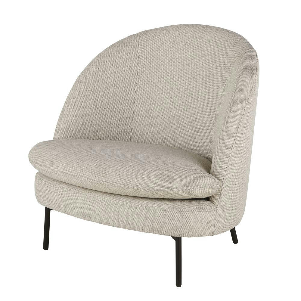Prana - Fauteuil gris clair chiné