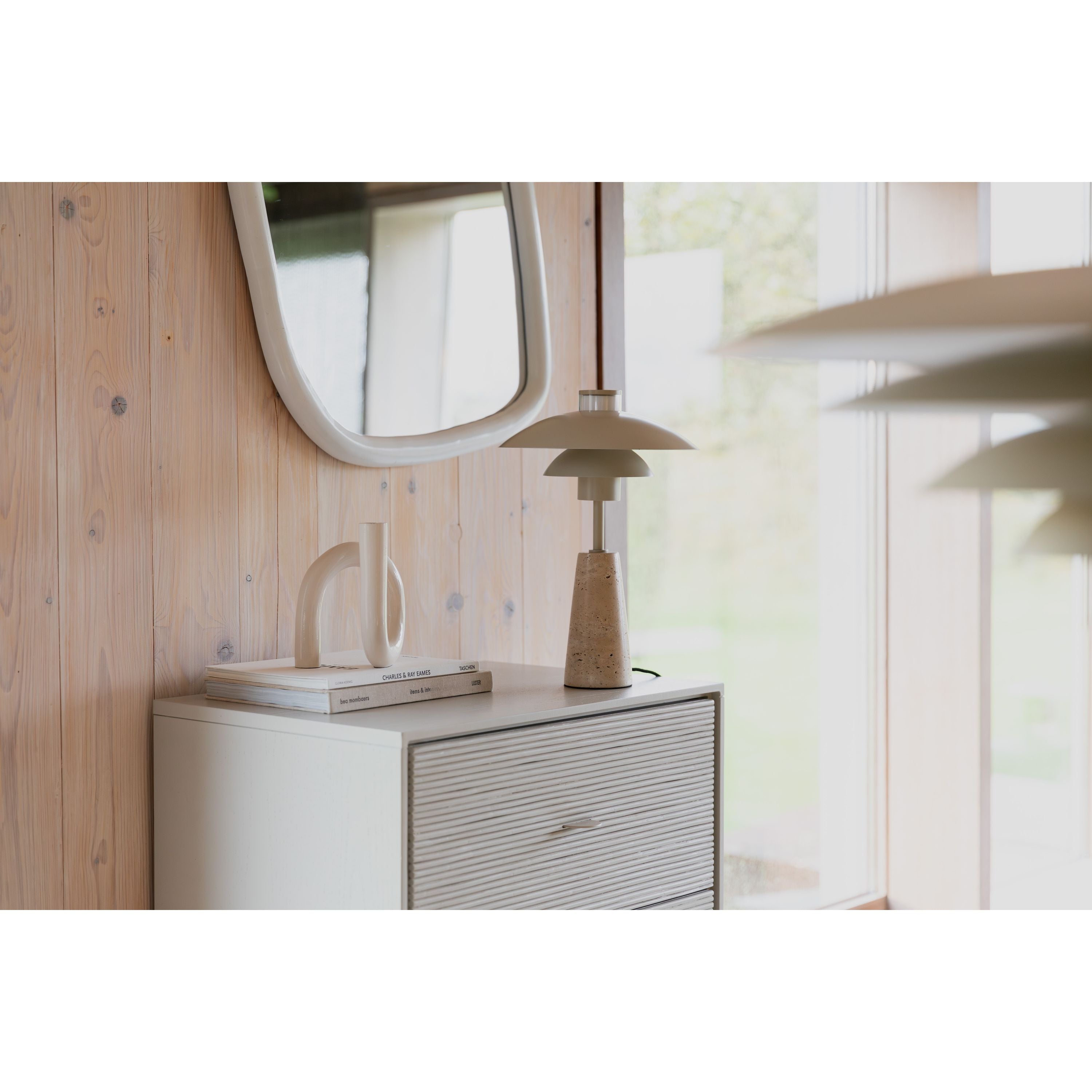 Zuiver Cole Tafellamp Metaal Beige