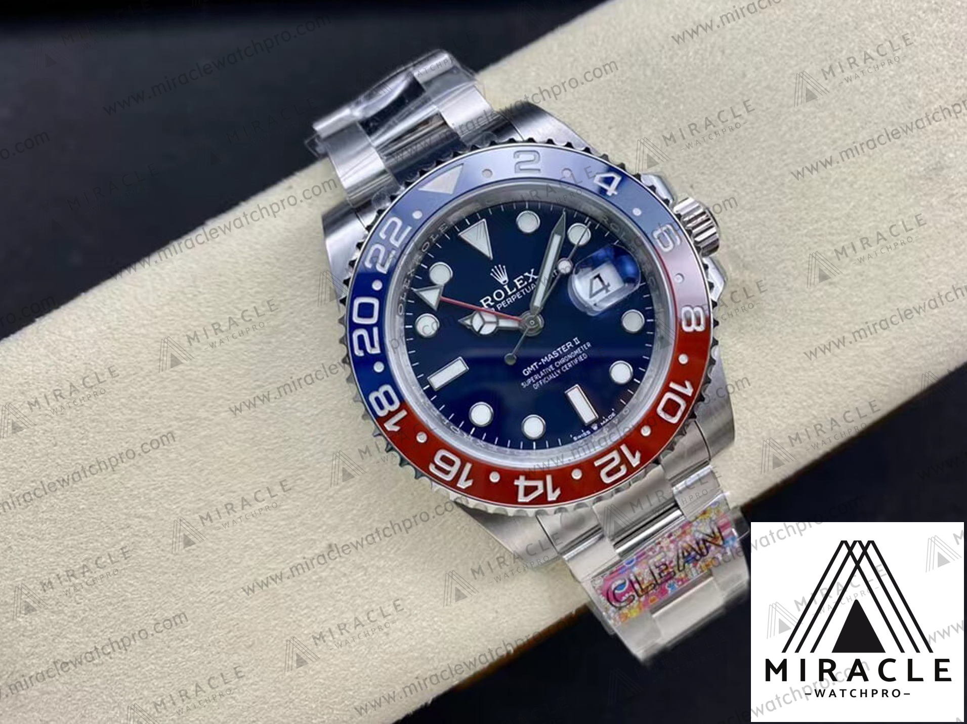 ROLEX-GMT-Master II-M126719blro-0003-Elite Clone-40mm-Replica Watch