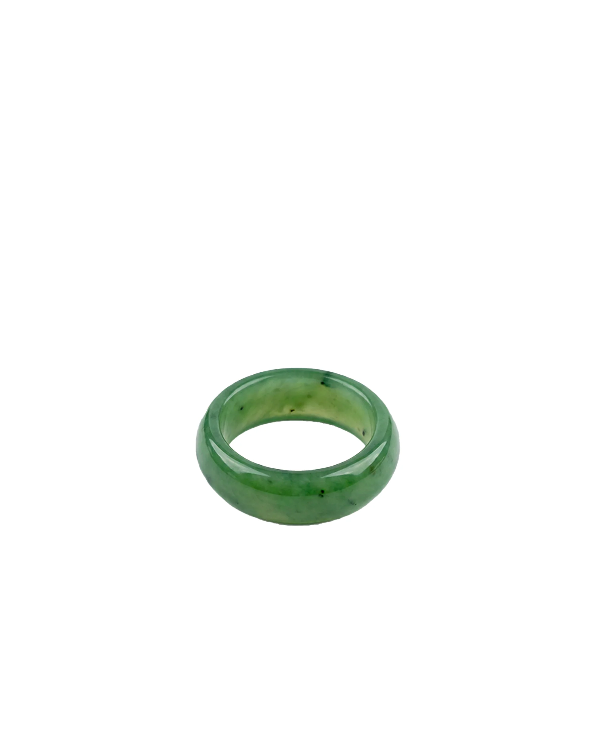 Evergreen — Green Jade Ring